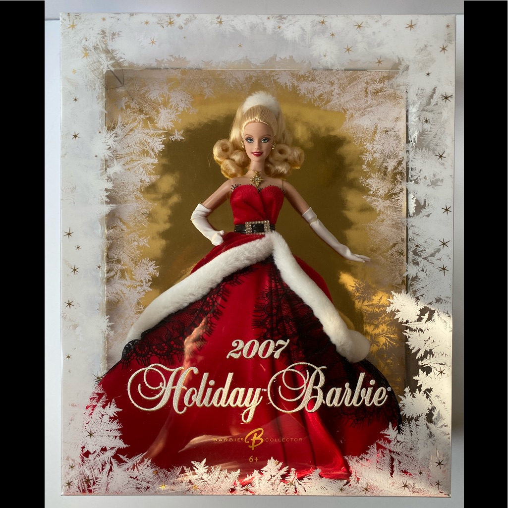 2007 Holiday Barbie Doll